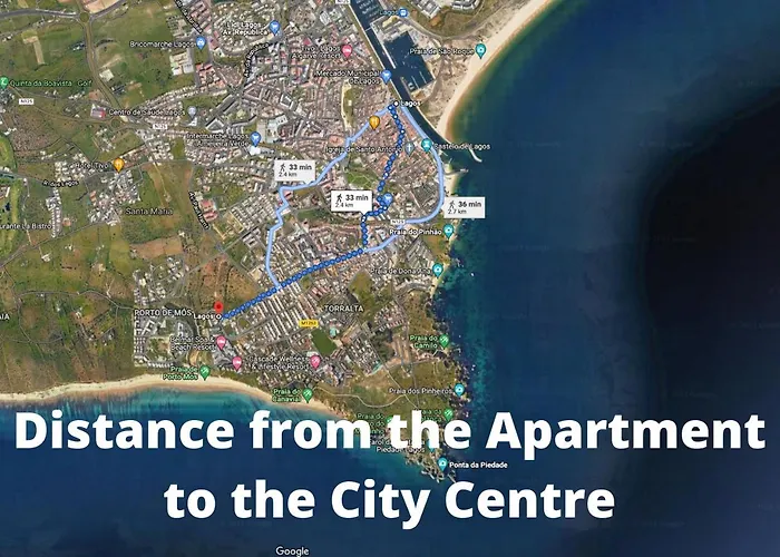 Spacious Near Porto De Mos Beach, Lagos. *