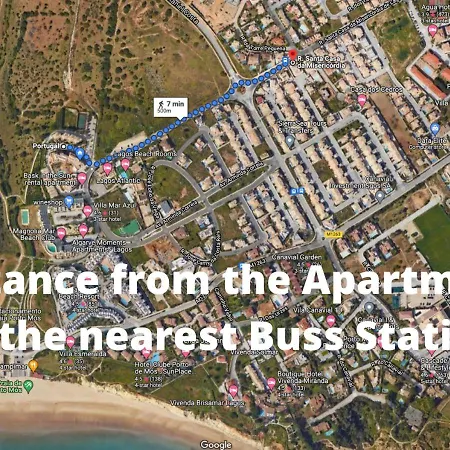 Apartment Spacious Near Porto De Mos Beach, Lagos. *